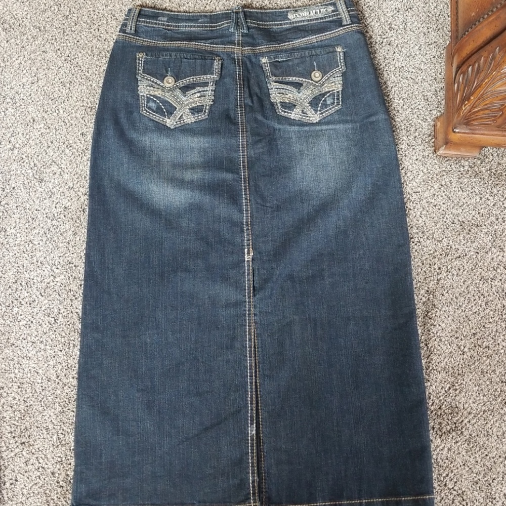 Jean skirt
